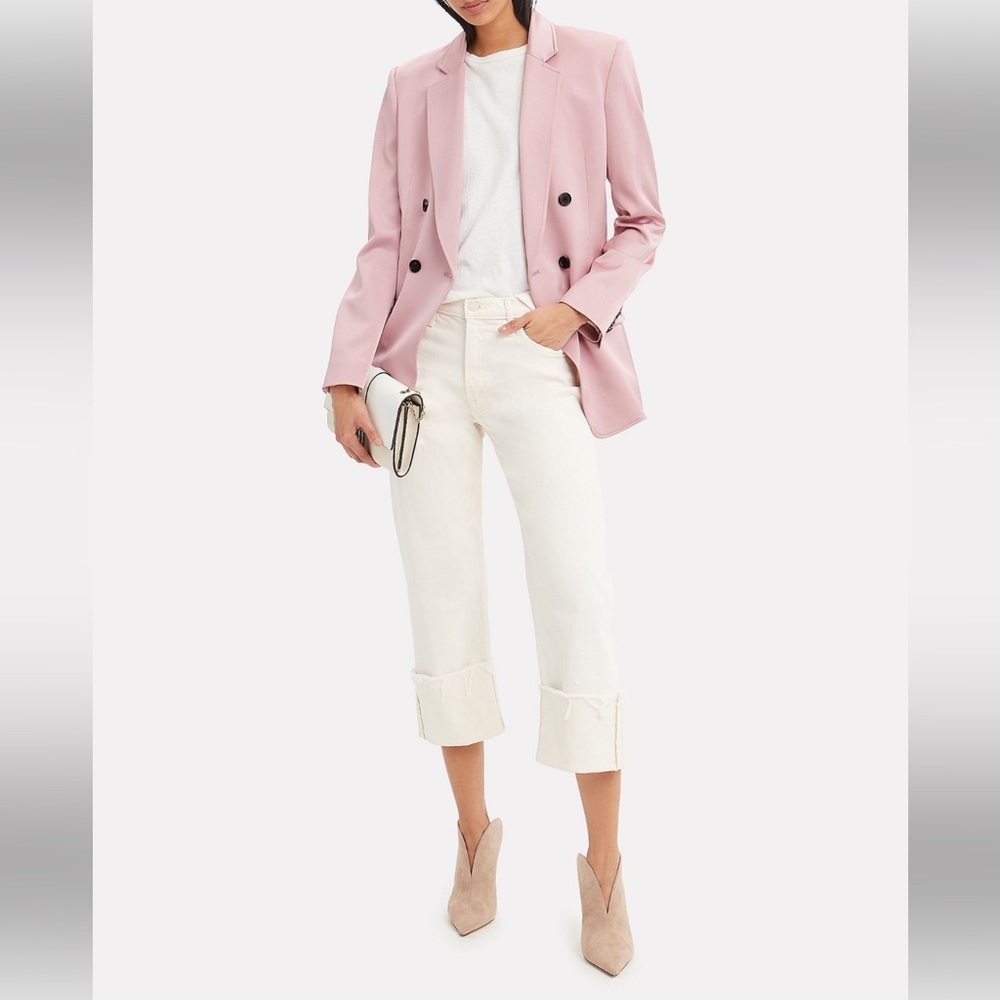 A.L.C. Sedgwick double breasted blazer pink size 2